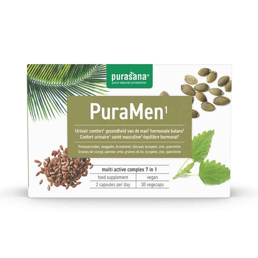 Purasana PuraMen 30 Capsules | Confort urinaire