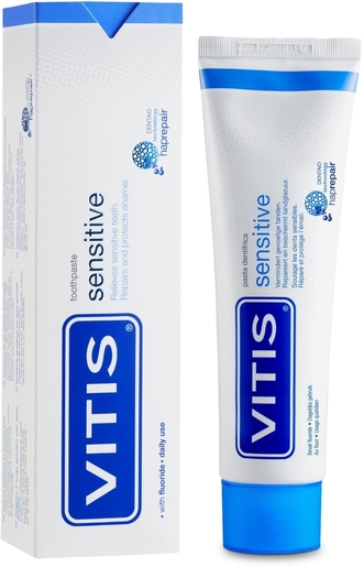 Vitis Sensitive Tandpasta 75ml | Gevoelige tanden