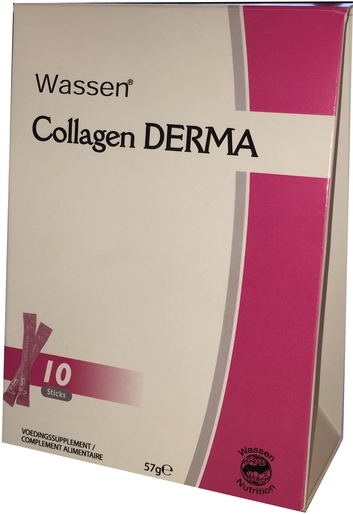 Collagen Derma 10 Sticks met Poeder x 57g | Huid