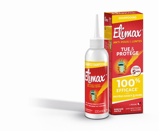 Elimax Shampooing Anti-Poux Elimine &amp; Protège 100ml | Anti-poux - Traitement Poux