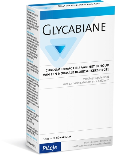Glycabiane 60 Capsules x595mg | Glycemie - Suiker