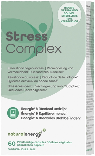 Stress Complex Natural Energy 60 Capsules | Stress - Ontspanning