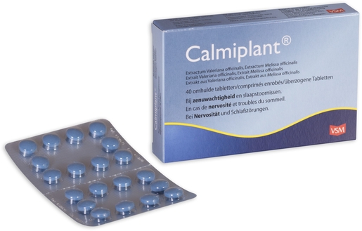 Calmiplant 10mg 40 omhulde tabletten | Nachtrust