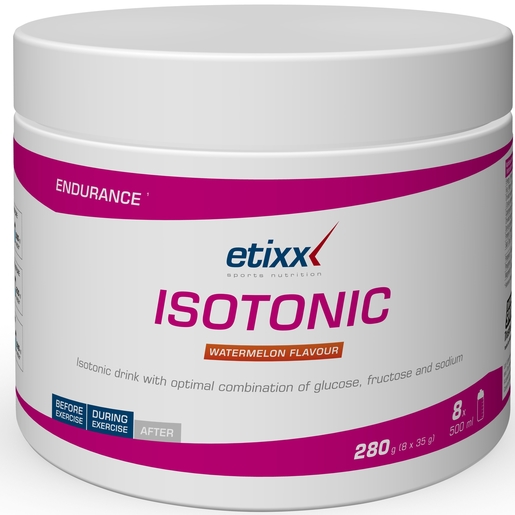 Etixx Isotonic Powder Watermelon 280g | Endurance