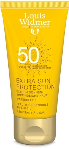 Widmer Extra Sun Protection SPF50 Zonder Parfum 50ml | Zonnebescherming