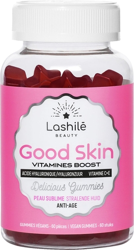 Lashilé Beauty Good Skin Vitamines Boost 60 Gommen | Vitamine C