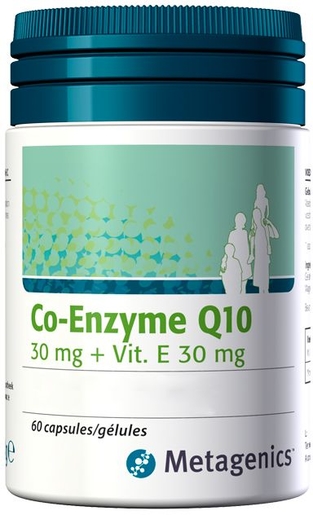 Co-Enzyme Q10 60 Capsules | Bloedsomloop