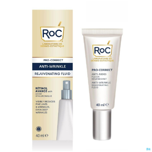 RoC Pro Correct Anti-Rimpel Herstellende Fluid 40 ml | Antirimpel