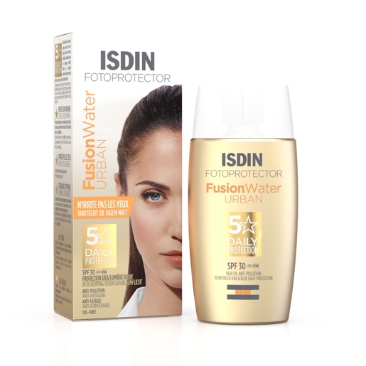 ISDIN Fotoprotector Fusion Water Urbain Ip30 50ml | Protection visage