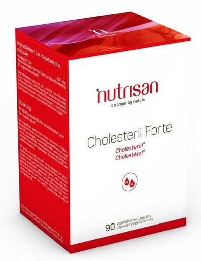 Nutrisan Cholesteril Forte 90 Capsules (nouvelle formule) | Cholestérol