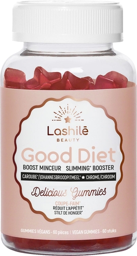Lashilé Beauty Good Diet Boost Afslankend 60 Gommen | hongerstillers en eetlustremmers