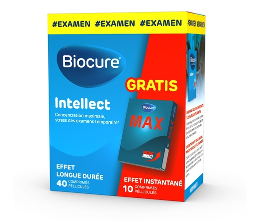 Biocure Intellect Pack Comp 40+ Max Comp 10 Grat. | Fatigue - Convalescence