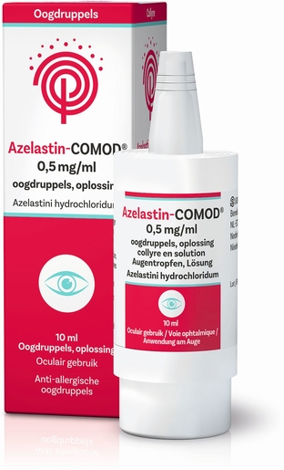 Azelastin-Comod Oogdruppels 10ml | Ogen