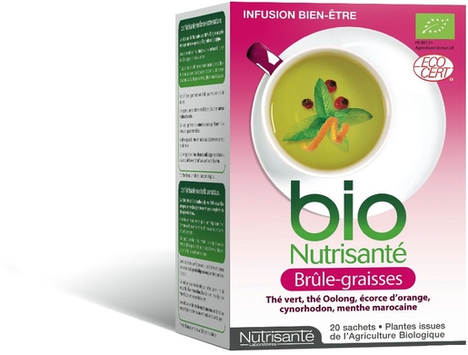 Infusion Bio Brule Graisses 20 Sachets | Produits Bio