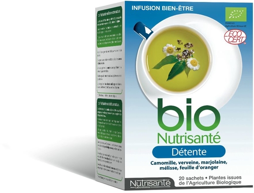 Infusie Bio Ontspanning 20 Zakjes | Ontspanning - Antistress