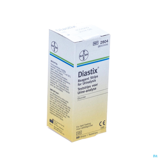 Ascensia Diastix Strips 50 2804 | Zelfdiagnosetesten - Zelftest