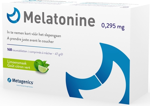 Melatonine 0,295mg 168 Kauwtabletten | Nachtrust