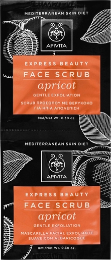 Apivita Express Beauty Gommage Abricot 2x8ml | Démaquillants - Nettoyage