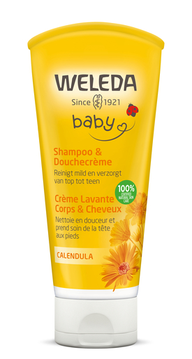 Weleda Baby Crème Lavante au Calendula 200ml | Cheveux