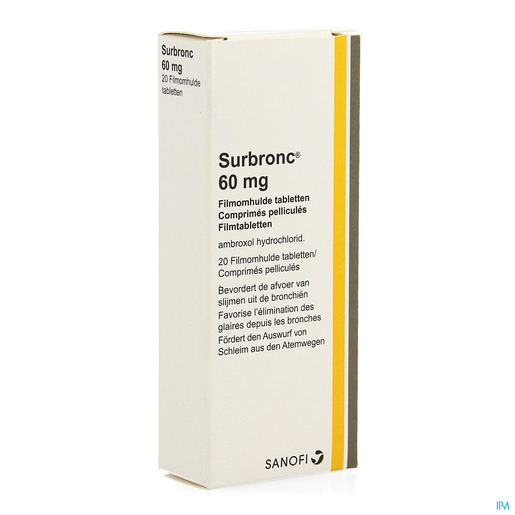 Surbronc 60mg 20 Tabletten | Vette hoest