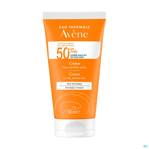 Avene Zonnecrème SPF 50+ 50 ml | Bescherming gezicht