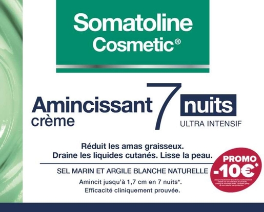 Somatoline Cosmetic Intensieve Afslanking 7 Nachten 400ml (speciale prijs - € 10) | Afslanken - Stevigheid - Platte buik
