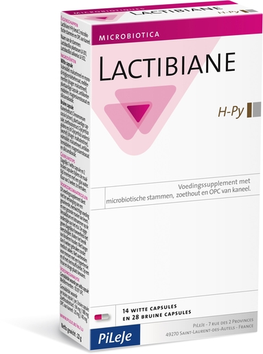 Lactibiane HPY 28 + 14 Capsules | Probiotica - Prebiotica
