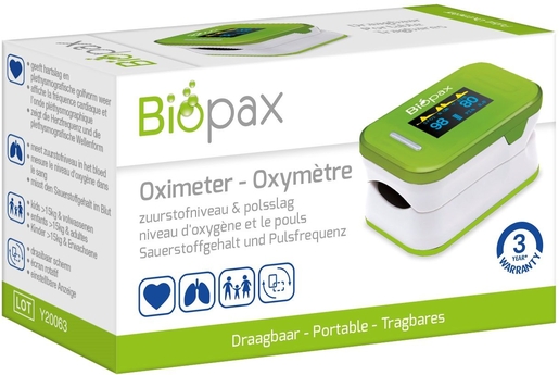 Oxymètre Biopax | Oxymètre