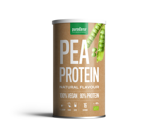 Purasana Organic Vegan Protein Bio Pea (natural) 400g | Super Food