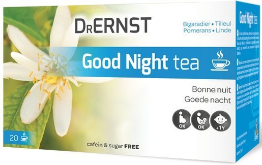 Dr Ernst Good Night Tea 20 Zakjes | Nachtrust