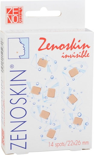 Zenoskin Invisible Spots 22x26mm 14 | Verbanden - Pleisters - Banden