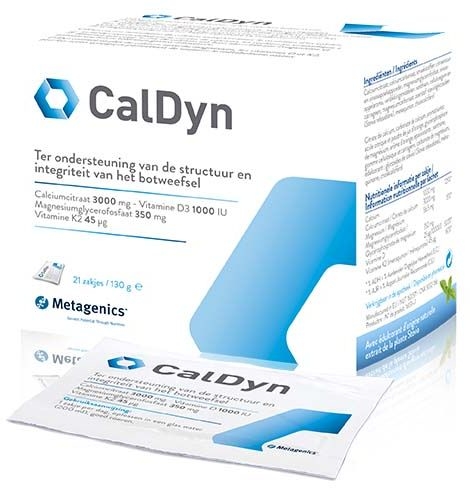 CalDyn 21 Zakjes Poeder | Beendergestel - Osteoporose