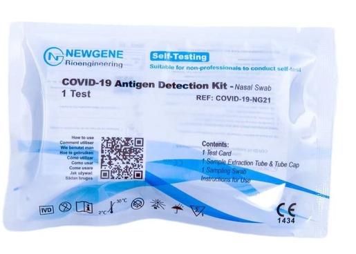 1 Autotest Antigénique Nasal Covid-19 Newgene (kit 1 pièce