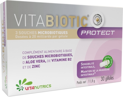 Vitabiotic Protect V-caps 30 | Digestion - Transit