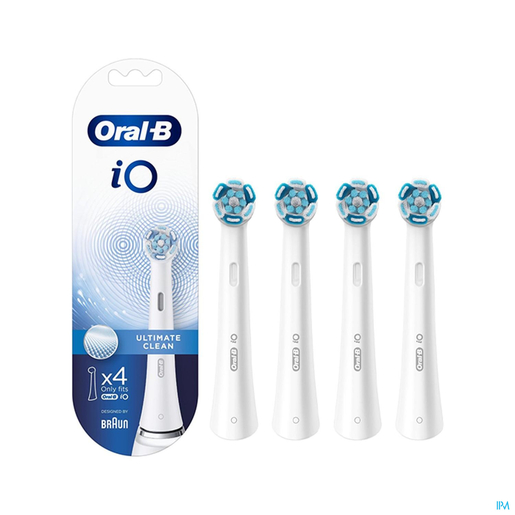 Oral-B Ultimate Clean White 4 Opzetborstels | Tandenborstels