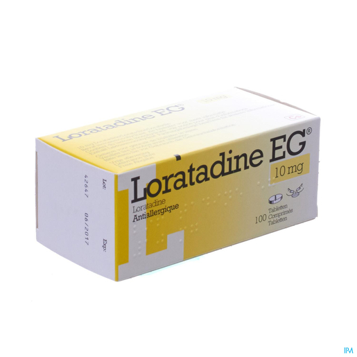 Loratadine EG 100 Tabletten x10mg | Huid