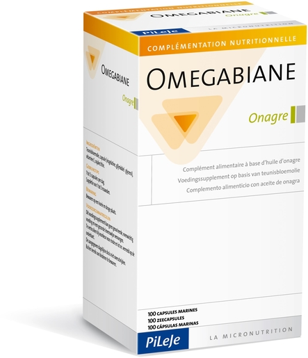 Omegabiane Teunisbloem 100 Capsules | Menstruatie