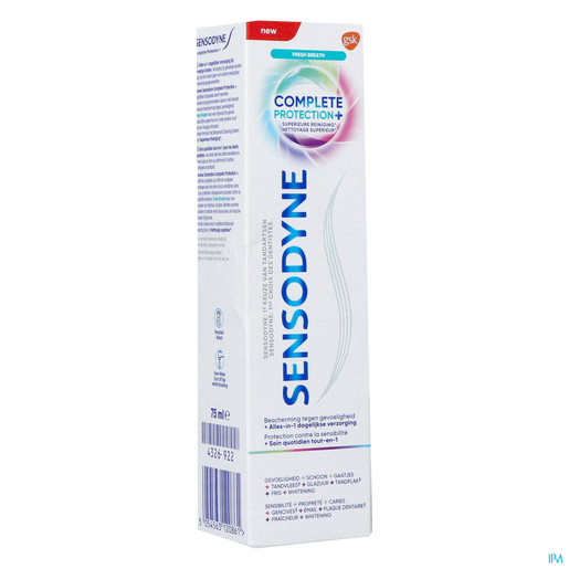 Sensodyne Complete Protection Dentifrice Extra Fresh 75ml | Dentifrice - Hygiène dentaire