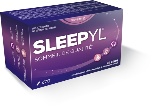 Sleepyl 78 Capsules | Sommeil