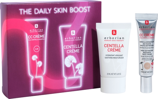 Erborian Coffret The Daily Skin Boost Clair 2 Produits | Soins du visage