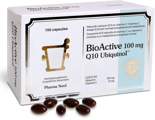 BioActive 100mg Q10 Ubiquinol 150 Capsules | Antioxydants