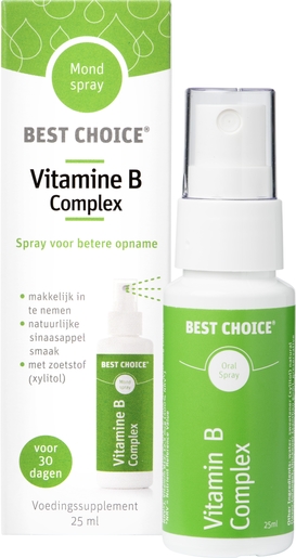 Best Choice Spray Bouche Vitamine B Complex 25ml | Vitamine B