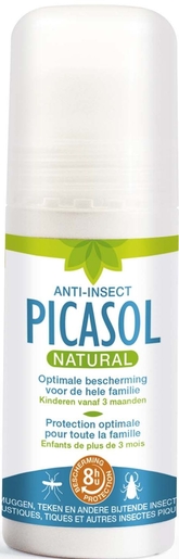 Picasol Natural Roller 50ml | Antimuggen - Insecten - Insectenwerend middel 