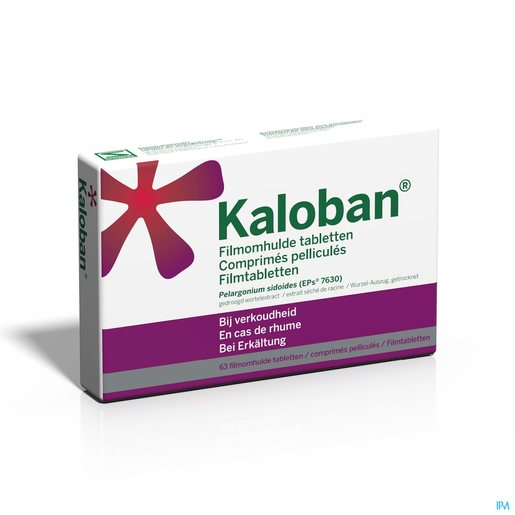 Kaloban 20mg 60 Comprimés | Mal de gorge - Toux
