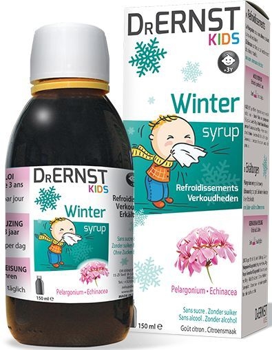 Dr Ernst Kids Winter Syrup Siroop 150ml | Keelpijn - Hoest