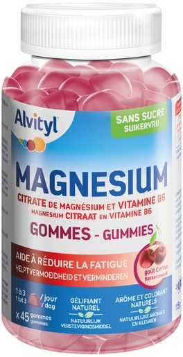 Alvityl Magnesium 45 Gummies | Vermoeidheid - Herstel