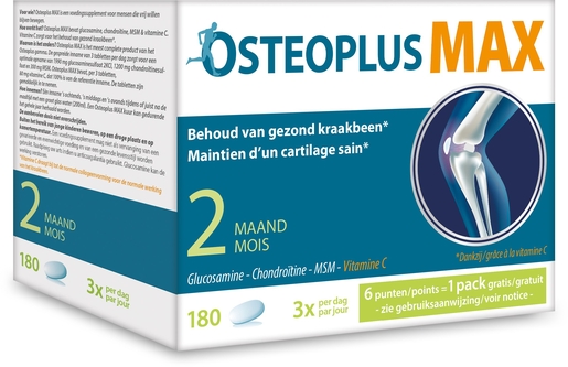 Osteoplus Max 2 Mois 180 Comprimés | Articulations