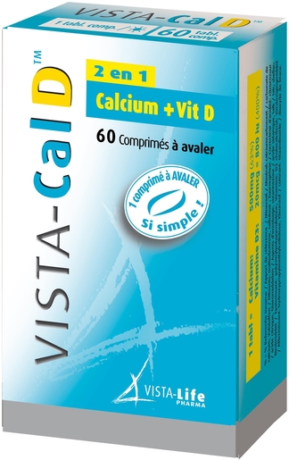 Vista-Cal D 60 Comprimés | Vitamines D