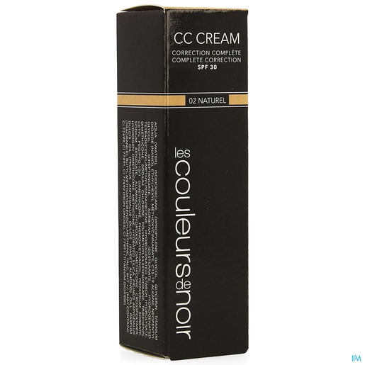 Les Couleurs De Noir Cc Cream Ip30 02 Naturel 30ml | Foundations