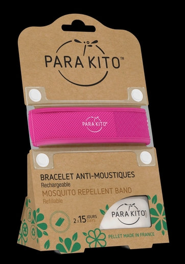 Para&#039;Kito Bracelet Fuschia | Anti-moustiques - Insectes - Répulsifs 